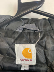 Reworked Grey Carhartt Jacket Men's Large