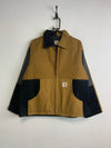 Reworked Dark Yellow Carhartt Jacket Men's Large