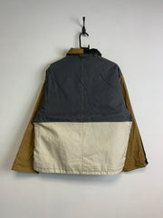 Reworked Dark Yellow Carhartt Jacket Men's Large