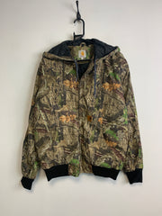 Reworked Carhartt Tree-pattern Jacket Men's Medium