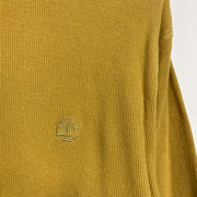 Yellow Timberland Knit Sweater Jumper Small