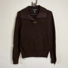 Brown Lauren Ralph Lauren Knit Sweater Jumper Womens Small