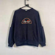 Vintage Navy Ellesse Sweatshirt Youth's XL