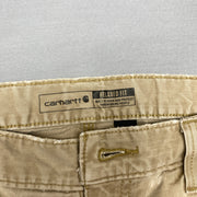 Beige Carhartt Workwear Jeans W34