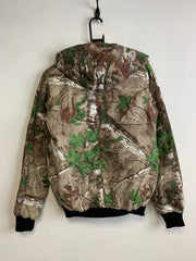 Reworked Tree Print Carhartt Workwear Jacket Men's Medium