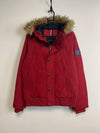 Red Tommy Hilfiger Puffer Jacket Men's Small