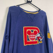 Vintage Disney Mickey Blue Sweatshirt Medium