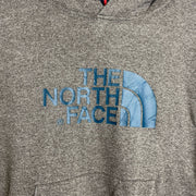 Grey North Face Hoodie Pullover Medium