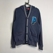 Puma Button Down Hoodie Cardigan Medium