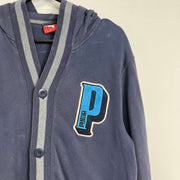 Puma Button Down Hoodie Cardigan Medium