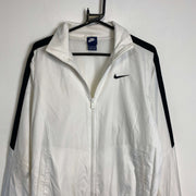 White Nike Windbreaker Jacket Small