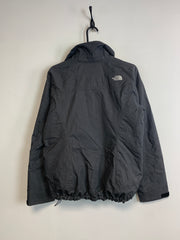 Grey The North Face Raincoat Women's Medium