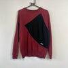 Red Black Fila Sweatshirt Large