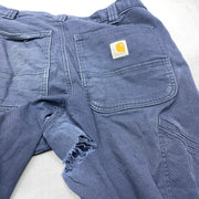 Navy Carhartt Workwear Trousers W32