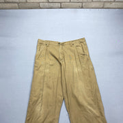 Brown Wrangler Carpenter Trousers W34