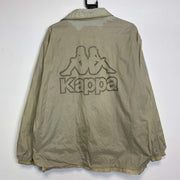 Beige Vintage 90s Kappa Coach Jacket Medium