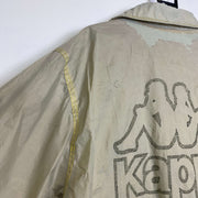 Beige Vintage 90s Kappa Coach Jacket Medium