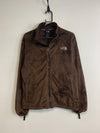 Brown The North Face Fleece Jacket Women's Large