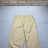 Beige Wrangler Carpenter Trousers W34