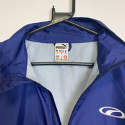 Vintage Blue Puma Windbreaker Jacket Small