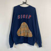 Sicep Navy Reworked Sweatshirt Large