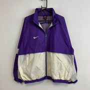 Vintage 90s Purple and white Nike Jacket Men's XL