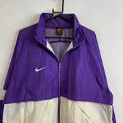 Vintage 90s Purple and white Nike Jacket Men's XL