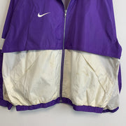 Vintage 90s Purple and white Nike Jacket Men's XL