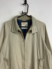 Mint Grey London Fog Harrington Jacket Men's Medium