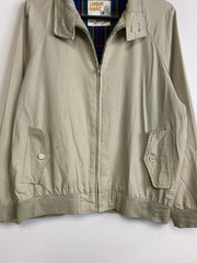 Mint Grey London Fog Harrington Jacket Men's Medium