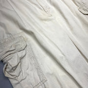 White Dickies Cargo Trousers W38