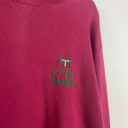 Vintage Burgundy Sergio Tacchini Sweatshirt Small