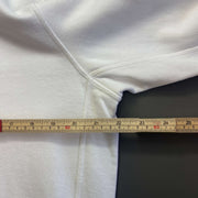 White Lacoste Sweatshirt Medium