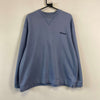 Vintage 90s Reebok Sweatshirt Blue Womens 16 XL