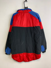 Vintage Black and Red Jacket Men's Medium