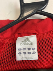 00s Red Adidas Windbreaker Men's XL