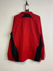 00s Red Adidas Windbreaker Men's XL