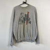 Grey Graphic Sweatshirt Storm Large