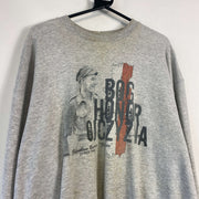 Grey Graphic Sweatshirt Storm Large