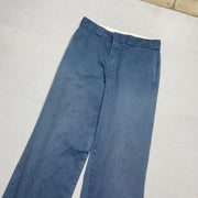 Navy Dickies 874 Trousers W30