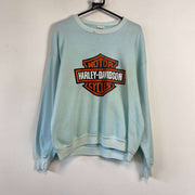 Blue Harley Davidson Sweatshirt XL