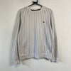 White Lacoste Sweatshirt Large