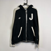 Vintage Black White Nike Juventus Hoodie Large