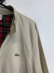 Vintage Grey Izod Lacoste Harrington Jacket Men's Large