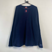 Navy Majestic MLB Baseball Sweatshirt 2XL