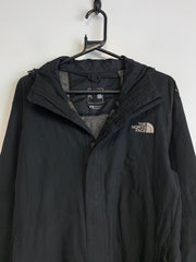 Black North Face Raincoat Men's Small