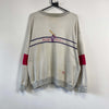 Vintage Puma Grey Baseball Sweatshirt Large