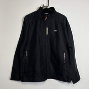 Black Reebok Jacket 2000s y2k Medium