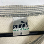 Vintage Puma Grey Baseball Sweatshirt Large