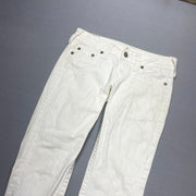 White True Religion Jeans W30